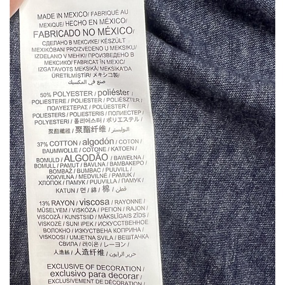 New England Patriots T-Shirt NFL Team Apparel Heather Navy Women's XL NWT - Picture 6 of 7